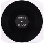 NIRVANA SLIVER 12" SINGLE TUPELO FIRST UK PRESSING VINYL RECORD SIGNED BY KURT COBAIN.