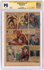 AMAZING FANTASY #15 AUGUST 1962 SIGNATURE SERIES CGC PG (FIRST SPIDER-MAN).