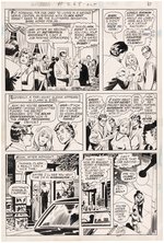 SUPERMAN #268 COMIC BOOK PAGE ORIGINAL ART BY CURT SWAN.