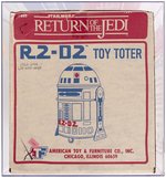 STAR WARS: RETURN OF THE JEDI (1983) - R2-D2 TOY TOTER AFA 75 EX+/NM.