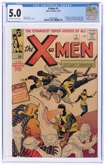 X-MEN #1 SEPTEMBER 1963 CGC 5.0 VG/FINE (FIRST X-MEN & MAGNETO).