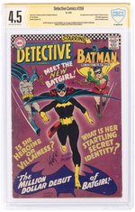 DETECTIVE COMICS #359 JANUARY 1967 CBCS VERIFIED SIGNATURE 4.5 VG+ (FIRST BATGIRL).