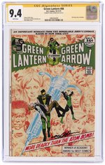 GREEN LANTERN VOL. 2 #86 OCTOBER-NOVEMBER 1971 CGC 9.4 NM SIGNATURE SERIES.