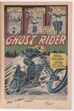 MARVEL SPOTLIGHT #5 AUGUST 1972 CBCS VERIFIED SIGNATURE 5.0 VG/FINE (FIRST GHOST RIDER).