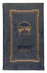 "PARAMOUNT DATE BOOK - 1923" EXHIBITOR'S BOOK