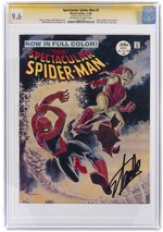 SPECTACULAR SPIDER-MAN #2 NOVEMBER 1968 CGC 9.6 NM+ SIGNATURE SERIES.