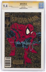 SPIDER-MAN #1 AUGUST 1990 CGC 9.4 NM SIGNATURE SERIES (UPC GOLD EDITION).