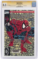 SPIDER-MAN #1 AUGUST 1990 CGC 8.5 VF+ SIGNATURE SERIES (PLATINUM EDITION).