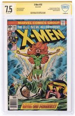 X-MEN #101 OCTOBER 1976 CBCS VERIFIED SIGNATURE 7.5 VF- (FIRST PHOENIX).