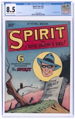 SPIRIT #NN (#2) 1945 CGC 8.5 VF+.