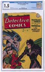 DETECTIVE COMICS #122 APRIL 1947 CGC 1.5 FAIR/GOOD (FIRST CATWOMAN COVER).