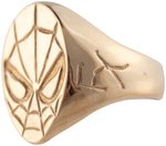 SPIDER-MAN 1993 FLORIDA EXTRAVAGANZA DEALER EXCLUSIVE 14KT GOLD RING (OVERSTREET COLLECTION).