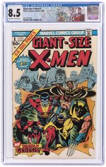 GIANT-SIZE X-MEN #1 SUMMER 1975 CGC 8.5 VF+ (FIRST STORM, NIGHTCRAWLER, COLOSSUS & THUNDERBIRD).