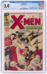 X-MEN #1 SEPTEMBER 1963 CGC 3.0 GOOD/VG (FIRST X-MEN & MAGNETO).