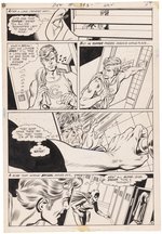 DETECTIVE COMICS #393 ORIGINAL ART PAGE BY GIL KANE.