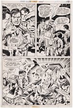 SUPERMAN'S PAL, JIMMY OLSEN #143 ORIGINAL ART PAGE BY JACK KIRBY.