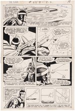 FLASH #223 ORIGINAL ART PAGE BY IRV NOVICK.