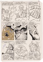 FLASH #327 COMIC BOOK PAGE ORIGINAL ART BY CARMINE INFANTINO.