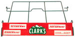 "CLARK'S" CHEWING GUM STORE DISPLAY RACK.