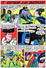 ADVENTURES OF JERRY LEWIS #97 COMIC BOOK PAGE ORIGNAL ART BY BOB OKSNER (FEATURING BATMAN & ROBIN).