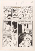 CRIME SUSPENSTORIES #10 COMIC BOOK PAGE ORIGINAL ART BY JOHNNY CRAIG.