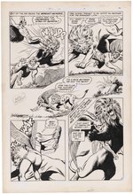 HAWKMAN #20 COMIC BOOK PAGE ORIGINAL ART BY MURPHY ANDERSON.