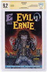 EVIL ERNIE #1 DECEMBER 1991 CBCS VERIFIED SIGNATURE 9.2 NM- (FIRST EVIL ERNIE).