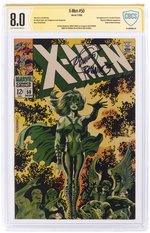 X-MEN #50 NOVEMBER 1968 CBCS VERIFIED SIGNATURE 8.0 VF.