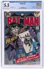 BATMAN #251 SEPTEMBER 1973 CGC 5.5 FINE-.