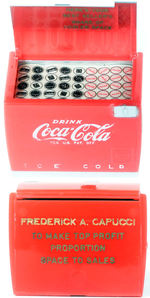 COCA-COLA COOLER "SPACE TO SALES" PROMO NOVELTY.