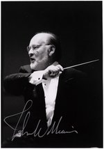 STAR WARS COMPOSER JOHN WILLIAMS SIGNED PHOTO.