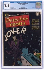 DETECTIVE COMICS #114 AUGUST 1946 CGC 2.5 GOOD+.