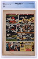 DETECTIVE COMICS #114 AUGUST 1946 CGC 2.5 GOOD+.