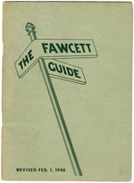 FAWCETT PUBLICATIONS EMPLOYEE BOOKLET & 1948 COMPANY CHRISTMAS CARD.