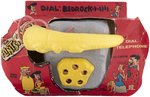 "THE FLINTSTONES DIAL TELEPHONE" IN ORIGINAL PACKAGING.