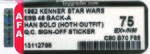 STAR WARS: THE EMPIRE STRIKES BACK (1982) - HAN SOLO (HOTH OUTFIT) 48 BACK-A (QUALITY CONTROL SIGN-OFF) AFA 75 EX+/NM.