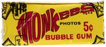 1967 DONRUSS MORE OF THE MONKEES C SERIES (IN 1966 WRAPPERS/DISPLAY BOX) FULL WAX BOX BBCE CERTIFIED.