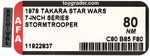 TAKARA STAR WARS (1978) - STORMTROOPER 7 INCH SERIES AFA 80 NM.