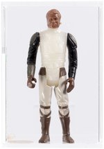 STAR WARS: RETURN OF THE JEDI (1983) - LOOSE ACTION FIGURE LANDO CALRISSIAN (SKIFF GUARD DISGUISE) FIRST SHOT TORSO/HEAD PULL AFA 85+ NM+ (CLEAR TORSO/BROWN HEAD).