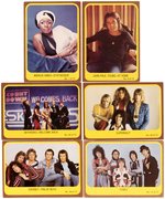 1977 SCANLENS POPSWOPS AUSTRALIAN MUSIC CARD SET WITH CGC GRADED AC/DC CARDS.