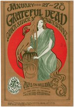 GRATEFUL DEAD 1967 SAN FRANCISCO FAMILY DOG CONCERT POSTER FD-45-OP-1.