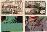 1968 A&BC LAND OF THE GIANTS COMPLETE ENGLISH CARD SET.