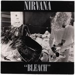 NIRVANA BLEACH LP 1989 THIRD US PRESSING SUB POP RECORDS.