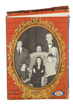 “THE ADDAMS FAMILY MORTICIA” HAND PUPPET IN BOX.