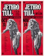 JETHRO TULL WAR MEMORIAL DOUBLE FEATURE 1971 CONCERT POSTER.