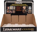 STAR WARS (1978) - COMPLETE 12 BACK BIN DISPLAY WITH ORIGINAL SHIPPING CARTON.