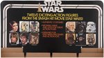 STAR WARS (1978) - COMPLETE 12 BACK BIN DISPLAY WITH ORIGINAL SHIPPING CARTON.