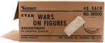 STAR WARS (1978) - COMPLETE 12 BACK BIN DISPLAY WITH ORIGINAL SHIPPING CARTON.