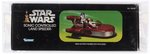 STAR WARS (1978) - SONIC CONTROLLED LAND SPEEDER AFA 80 NM (JC PENNEY EXCLUSIVE).