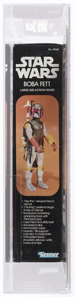 STAR WARS (1978) - BOBA FETT 12-INCH SERIES AFA 85 NM+ (NONE HIGHER IN POP).